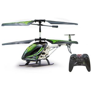 Elicopter RC cu telecomanda V2, Gyroscop pentru stabilizarea zborului, Lungime 22.4 cm, 2.4Ghz, Lumina LED, Demo, 3canale, RTF, 14+