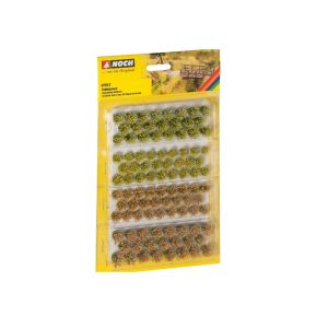 Smocuri iarba flori de camp pentru modelism, mixt ,6mm ,52 buc