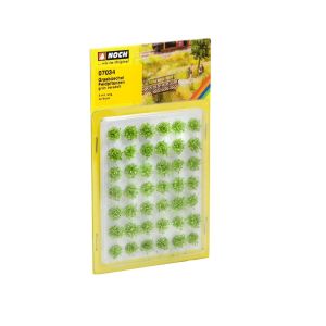 Smocuri iarbă de camp,verde ,6mm, 42 buc