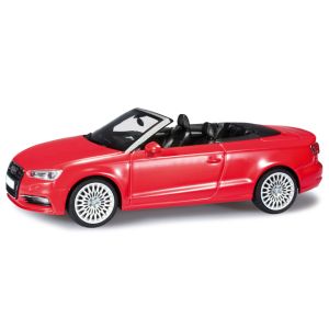 Macheta Auto Audi A3 Cabriolet rosu 1:43