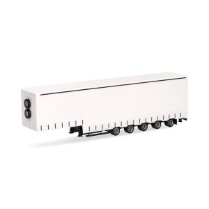 Macheta semiremorca volum cu 5 axe