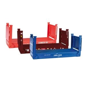 Set 3 containere 20Ft. pliabile pentru remorcile Herpa