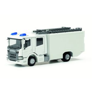 MiniKit: autospecială de pompieri Scania CrewCab 2buc
