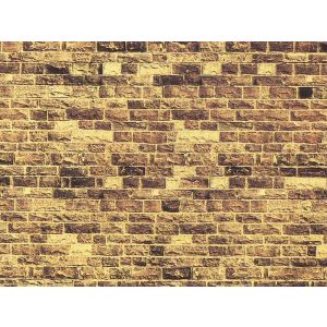 Perete foaie de carton imitatie „caramida” in relief, 32x15cm