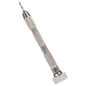 Mandrina manuala, burghie mici 0.4 - 3 mm, pentru modelism