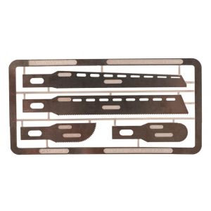 Set de lame ferăstrău cu dinți fini, 0,24 mm, 4buc