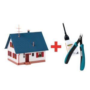 Set promotional „Craft House B”, adeziv si cleste pentru modelism inclus