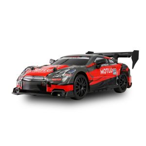 Masina RC cu telecomanda Drift Racing Car rosu, 20 Km/h, Tractiune 4WD, Lungime 20 cm, Scara 1:24, Lumini LED, 2.4 Ghz, RTR, 8+
