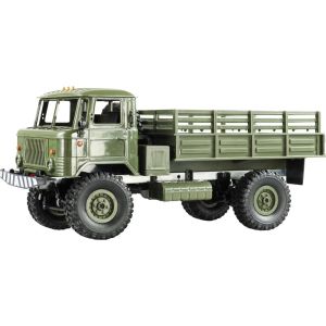 Camion RC cu telecomanda GAZ-66, Lungime 35 cm, Scara 1:16, 2,4 Ghz, 4WD, RTR, 8+