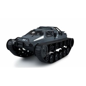 Masina RC cu telecomanda militara cu senile, Lungime 35 cm, Scara 1:12, Acceleratie proportionala, Viteza 15 km/h, 2.4 Ghz , RTR, 14+