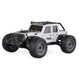 Masina RC cu telecomanda Cross-Country, 40Km/h, Tractiune 4x4, Lungime 30cm, Scara1:16, 2.4Ghz, 4 canale, Viteza si directie proportionala, Angrenaje metal, Lumina LED, RTR, 14+