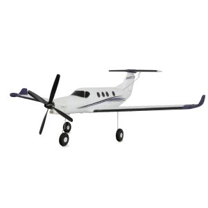 Avion RC cu telecomanda AMXFlight AM12, Gyroscop care stabilizeaza zborul, Lungime 38 cm, Anvergura 45 cm, 2,4GHz, 6 canale, RTF, 14+