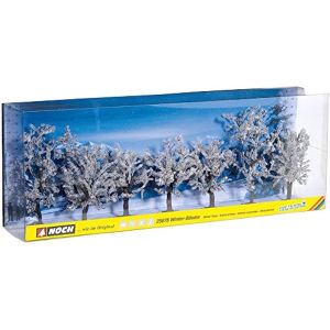 Set 7 pomi de iarna, pentru modelism, 8-10 cm