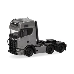 Macheta camion Scania CS 20 HD 6X2 gri