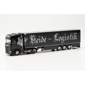 Macheta camion Scania CS 20 HD cu semiremorca  "Heide Logistik" 
