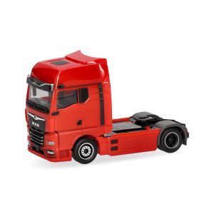 Macheta camion MAN eTGX GX rosu