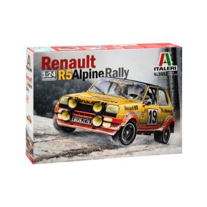 Kit de construit auto Renault R5 Alpine Rally 1:24