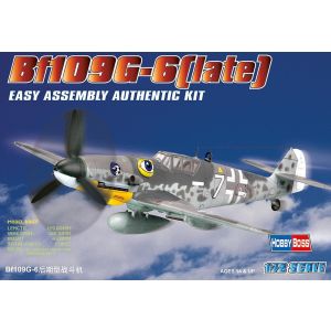 Kit de construit avion Messerschmitt Bf109 G-6 1:72 - asamblare usoara