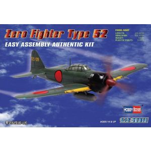 Kit de construit avion Zero Fighter Type 52 1:72 - asamblare usoara