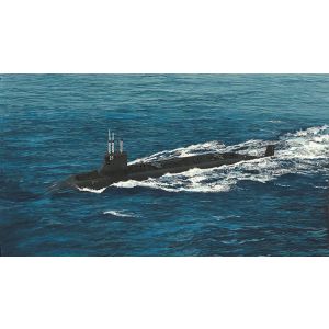 Kit de construit submarin SSN-21 USS Sea Wolf 1:700