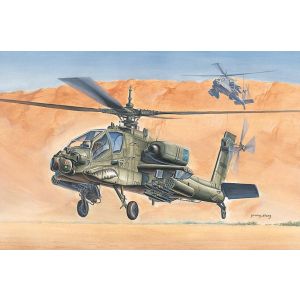 Kit de construit elicopter de atac AH-64A Apache 1:72