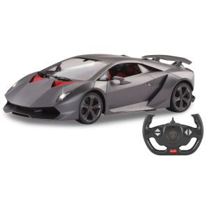 Masina RC cu telecomanda Lamborghini Sesto Elemento, Lungime 32 cm, Scara 1:14, 2.4 Ghz, Lumini LED fata/spate, 6+ 