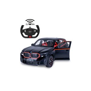 Masina RC cu telecomanda BMW XM Negru, Lungime 35.3 cm, Scara 1:14, 2.4Ghz, 11Km/h, Usi manuale, LED fata/spate, 6+