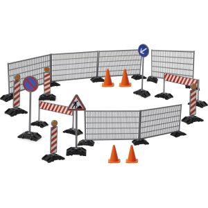 Accesorii zona de construcție 38 bucati, Scara 1:20