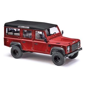 Macheta auto Land Rover, Rosu metalizat