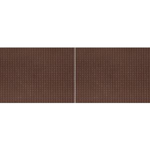 Foaie din carton structurat 3D, imitatie tigla , pentru modelism 28x10cm