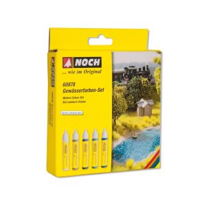 Set colorarea apei pentru modelism 5x30ml