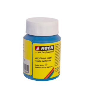 Vopsea acrilica, mata, albastra, 90 ml