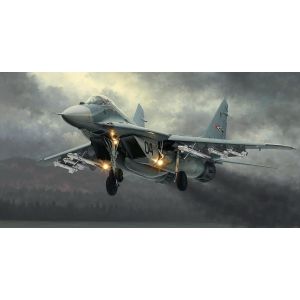 Kit de construit avion MIG-29A Fulcrum (izdeliye9.12) 1:72