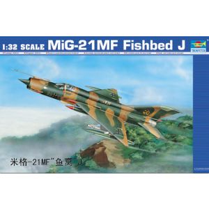 Kit de construit avion MiG 21MF Fishbed J 1:32 