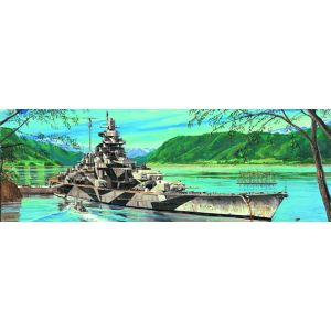 Kit de construit nava de razboi DKM Tirpitz Battleship 1944 1:700