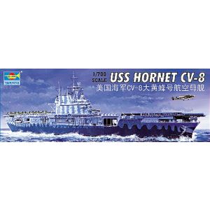 Kit de construit portavion USS HORNET CV-8 1/700