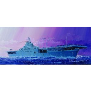 Kit de construit portavion USS Essex CV-9 Aircraft Carrier 1:700