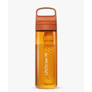 Filtru apa Lifestraw Go cu sticla 0.65 L kyoto orange