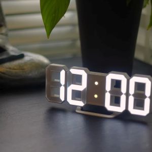 Ceas LED cu design minimalist - Borderless Clock