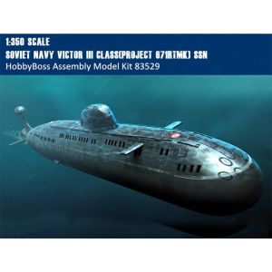 Kit de construit submarin nuclear RFS Victor III Class SSN 1:350