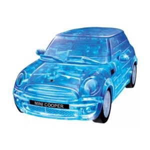 Kit de construit Mini Cooper, transparent 1:32 Puzzle Fun 3D 