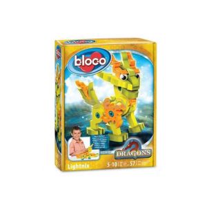 Set constructie din spuma densa - Dragoni - Lightnix  BLOCO - BL30512