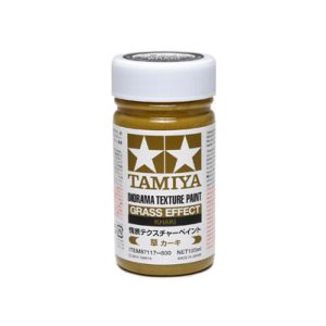 Vopsea Tamiya texturata iarba uscata / kaki 100ml