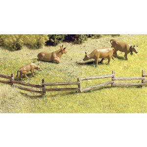 Gard rural pentru modelism, 100 cm