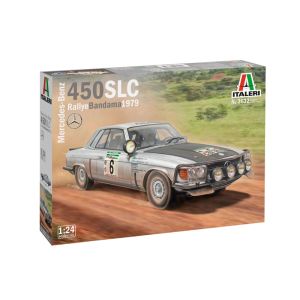 Kit de construit auto Mercedes Benz 450SLC Rally Bandama 1979 1:24