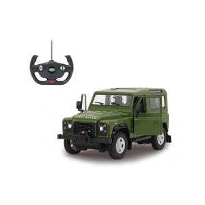 Masina RC cu telecomanda Land Rover Defender, Lungime 29 cm, Scara 1:14, 2.4 Ghz, Lumini LED fata, 6+ 