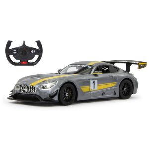 Masina RC cu telecomanda Mercedes-Benz AMG GT3 Performance, Lungime 34 cm, Scara 1:14, 2.4 Ghz, Lumina Led fata/spate, 6+