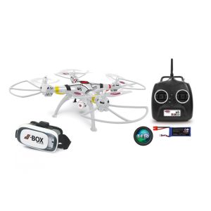 Drona RC cu telecomanda Payload, Gyroscop pentru controlul stabilitatii, GPS, Return Home, Ochelari VR, Transmisie FPV, Camera HD, Wi-Fi, 2.4 Ghz, Viteza 40 Km/h, Lungime 61 cm, 14+