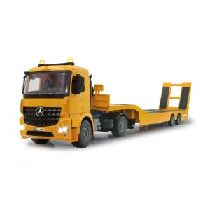 Camion RC cu telecomanda Mercedes-Benz Arocs cu trailer,Lungime 86 cm, Scara 1:20, Sunete si Lumini LED, 2,4 Ghz, 6+