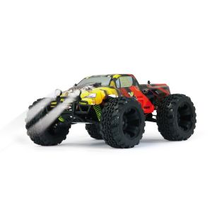 Masina RC cu telecomanda Tiger Monstertruck, 35 Km/h, Lungime 44.5 cm, Scara 1:10, 4WD, Lumina LED 2,4Ghz, RTR, 14+